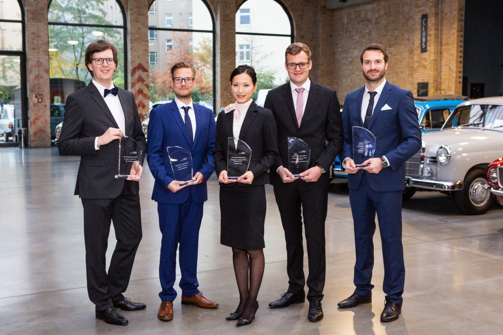 Awardee: Dr. Till Steinbach, Marcel Reimers, Kayoko Abe, Christoph Gerhard Simonis, Steven Josefs (Image: IAV)