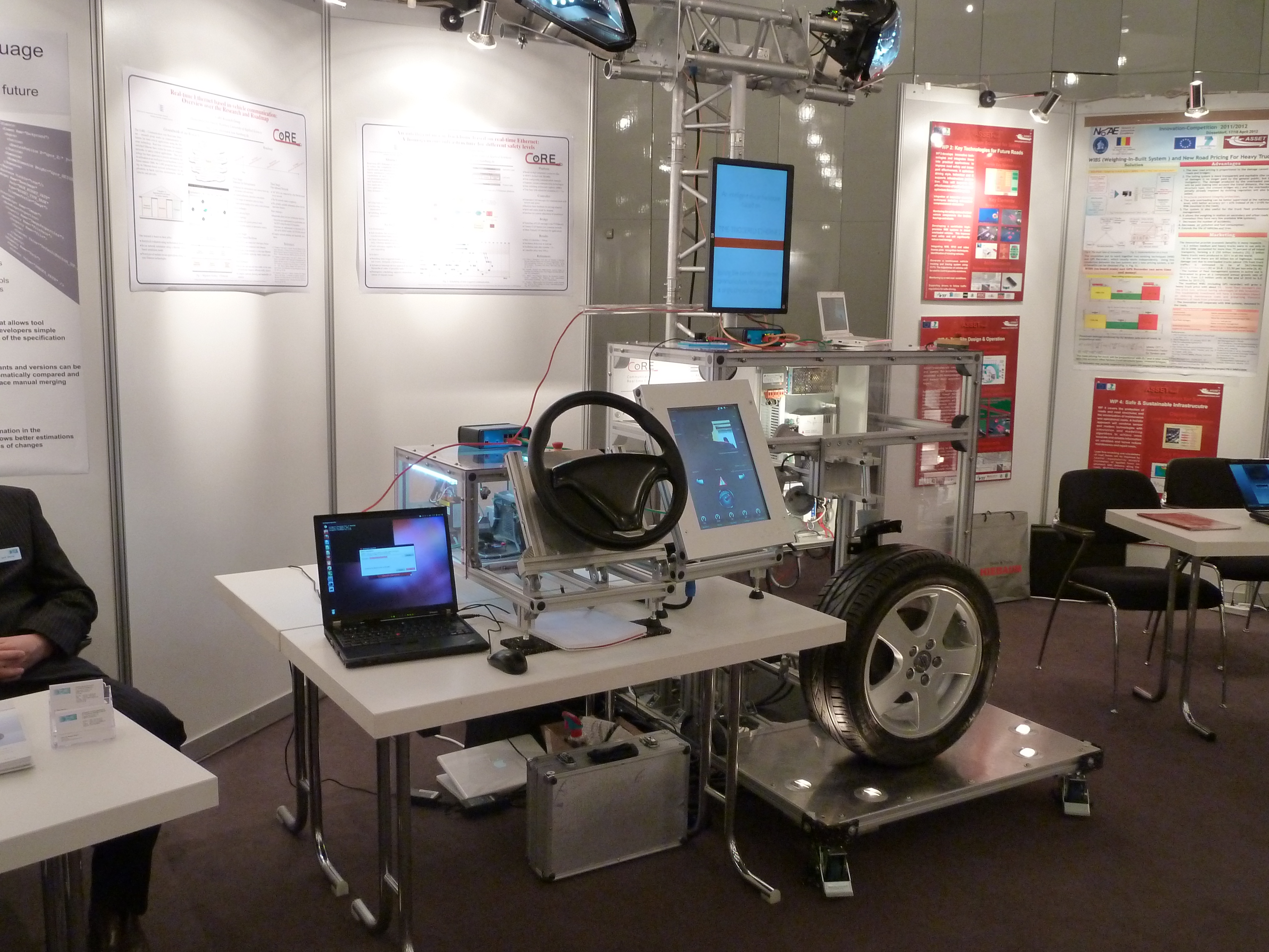 The Demonstrator presented at the NoAE-Project Day 2012